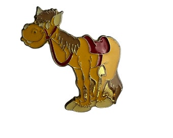 Cartoon Horse Pin, gift for horse lover