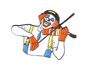 Vintage Clown Pin: Charlie Chaplin Pierrot Circus Lapel Pin - Etsy