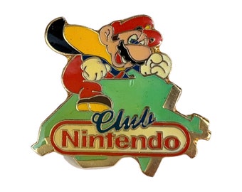 ヴィンテージ クラブニンテンドー スーパーマリオ ピンバッジ