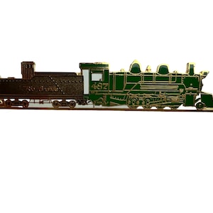 Rio Grande 487 Train Lapel Pin, Steam Locomotive Vintage Enamel Pin - Etsy