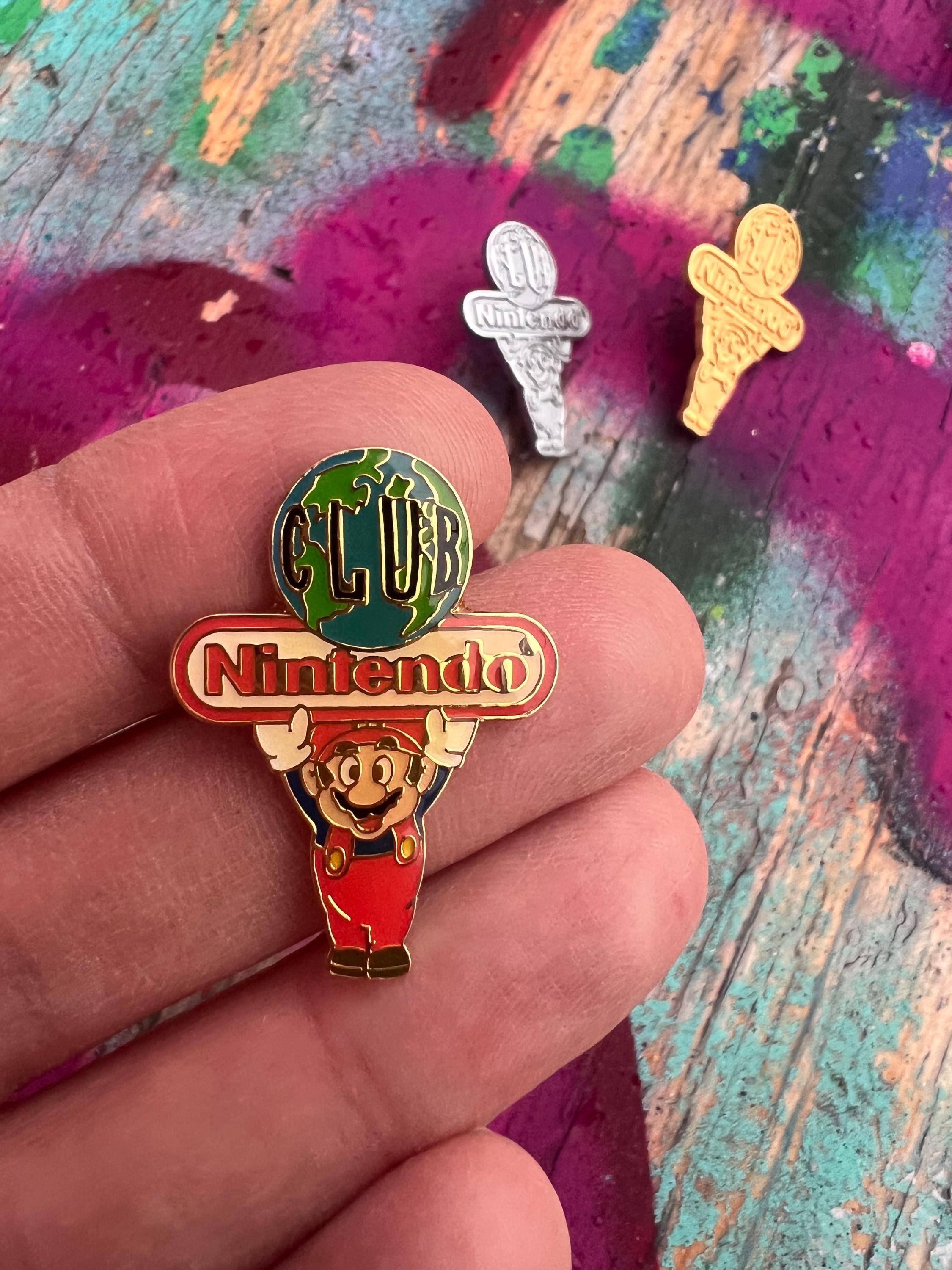 ヴィンテージ クラブニンテンドー スーパーマリオ ピンバッジ