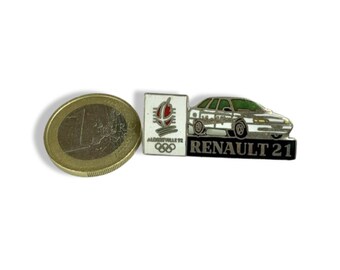 Pin's Renault JO Albertville 1992 - Neuf Sous Blister