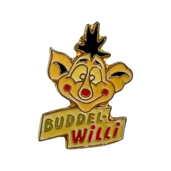 Vintage Buddel Willi Shots Pin