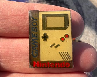 Vintage NINTENDO GAMEBOY Enamel Pin, 90s Gift for Gamer