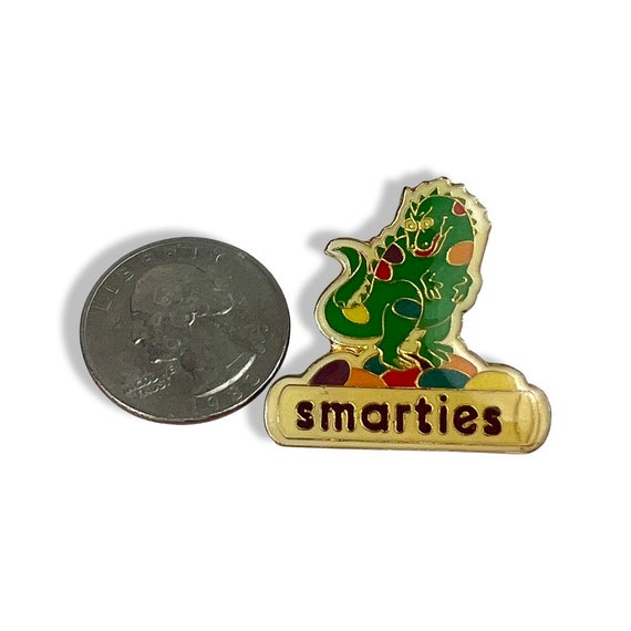 Vintage Smarties Lapel Pin Pinback Button Gift fo… - image 3