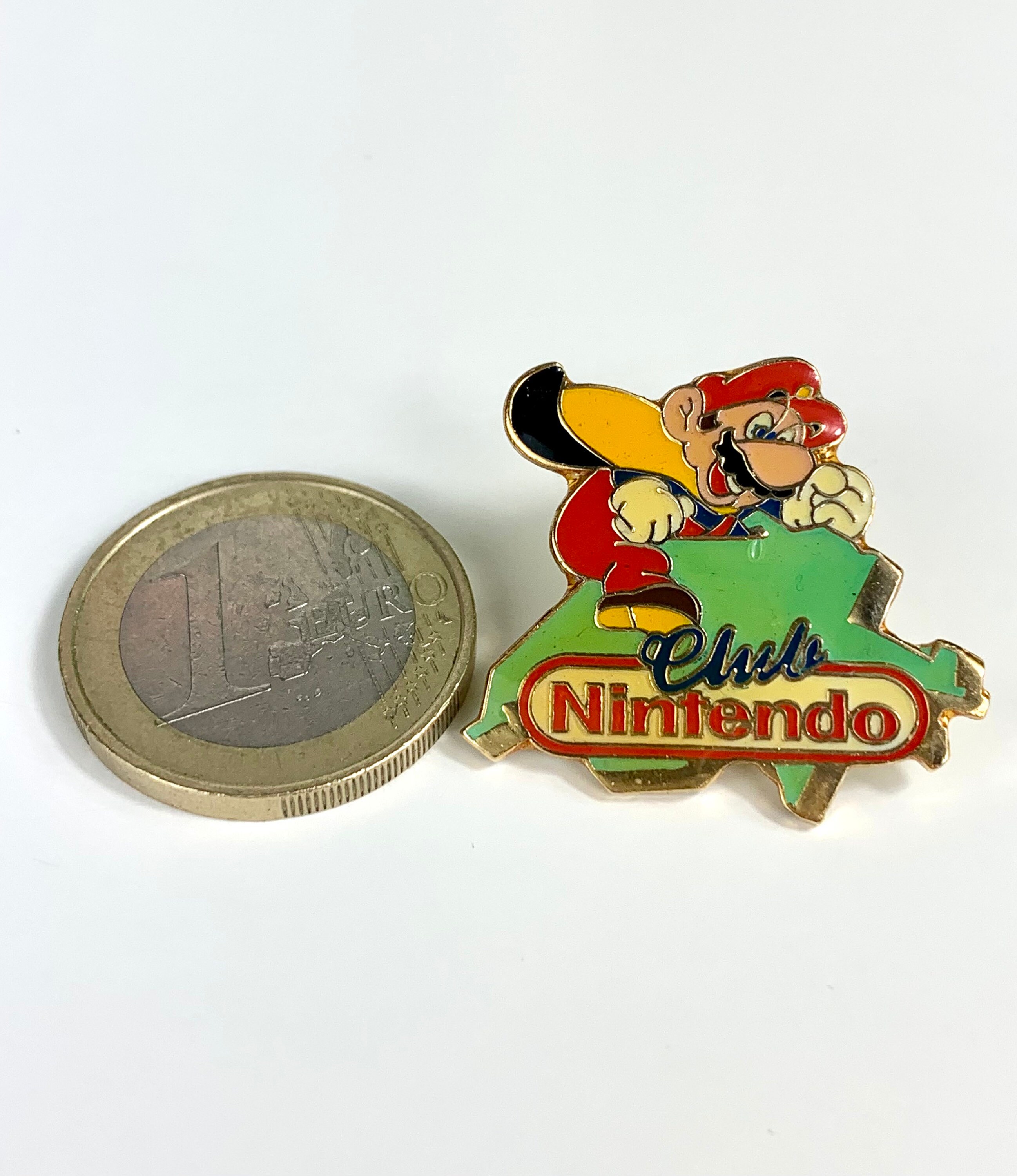 Vintage Club Nintendo Pin. Super Mario Luigi Pin. Badge. Etsy