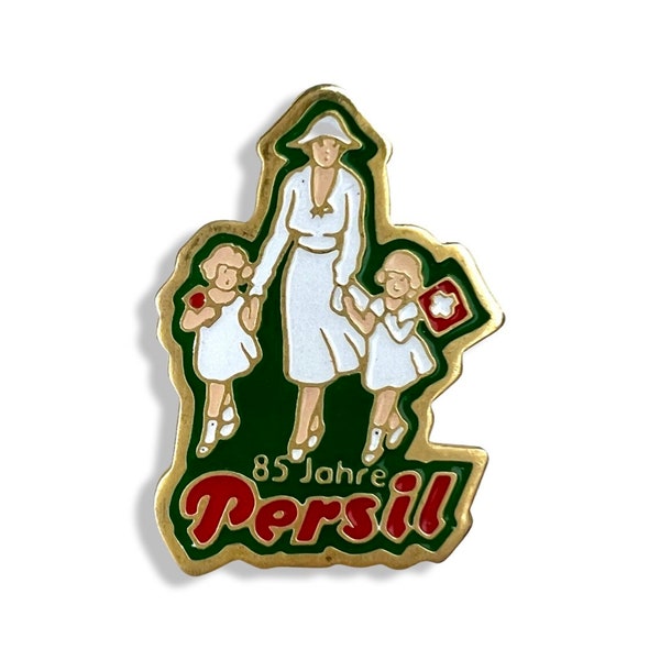 Vintage Persil Washing Powder Pin Homemaker Housewife Mother Funny Small Stocking Stuffer Gift for Someone who likes Laundry funny mom gift