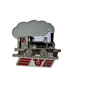 Train Locomotive Enamel Lapel, Vintage Train Pin, Rare Badge , ift for Train Buff, Tie Pin Swiss Electric Locomotives Be 4/4 Train