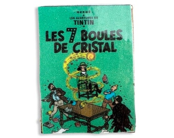 Spilla vintage Tintin: Le sette sfere di cristallo