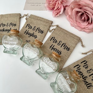 Honeymoon gift | honeymoon keepsake |honeymoon sand jar | wedding gift | personalised gift | gift for couple | memory jar | beach wedding