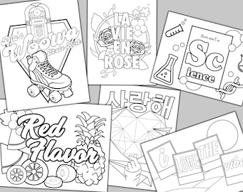 5000 Kpop Bt21 Coloring Pages  HD