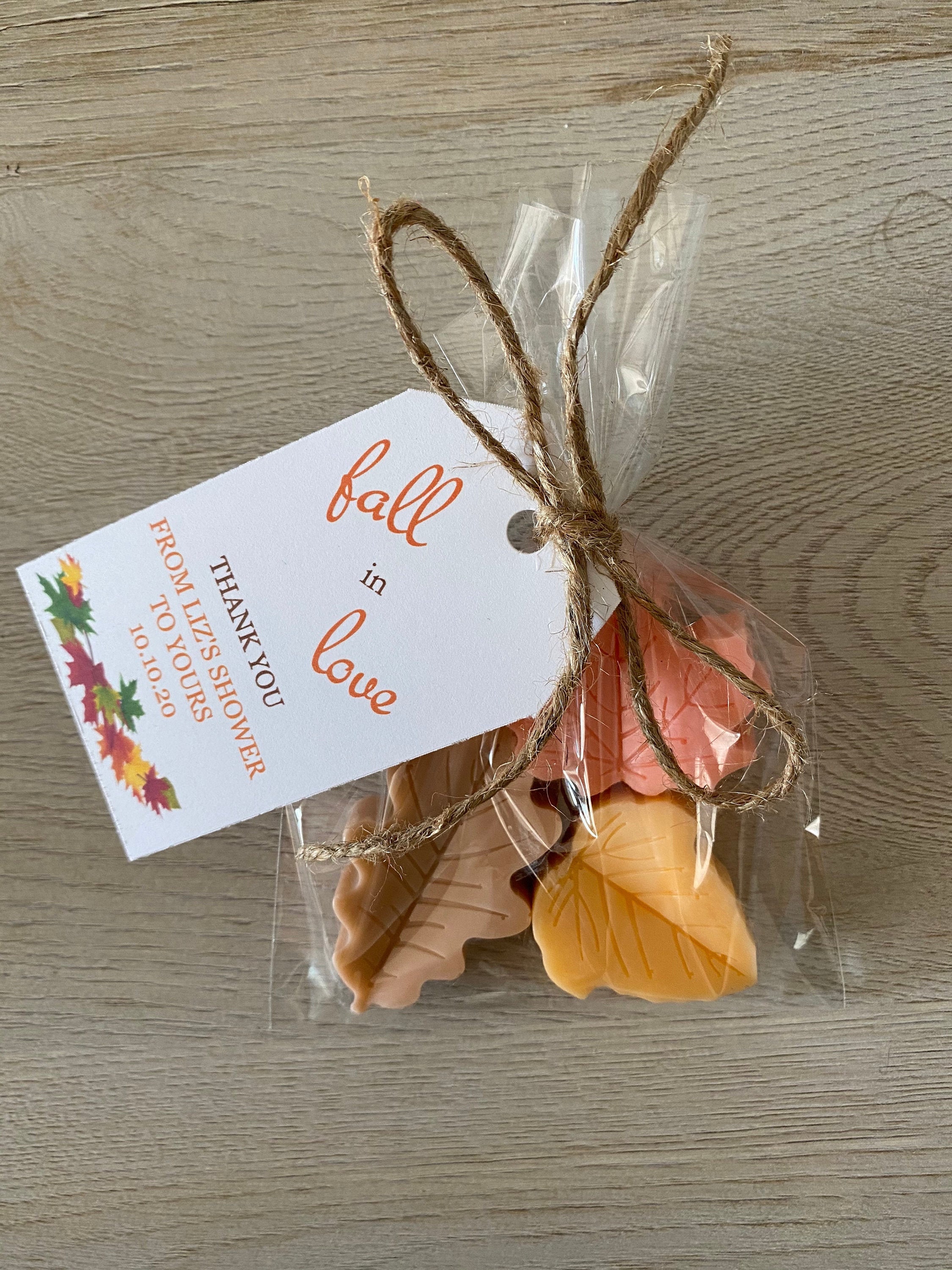 Fall Bridal Shower Favors/Bridal Shower Favors/Bridal Shower Etsy