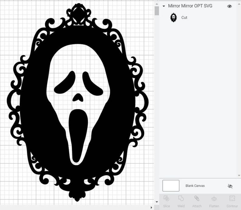 SVG Mirror Mirror SVG Scream SVG Snow White Cut | Etsy