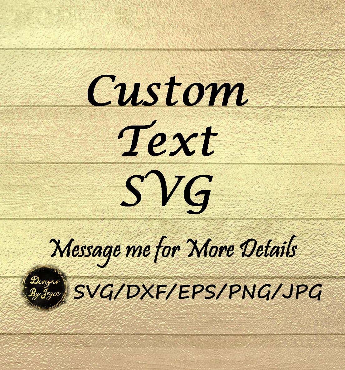 Custom SVG Custom Text svg Make Your Own svg Cutting | Etsy