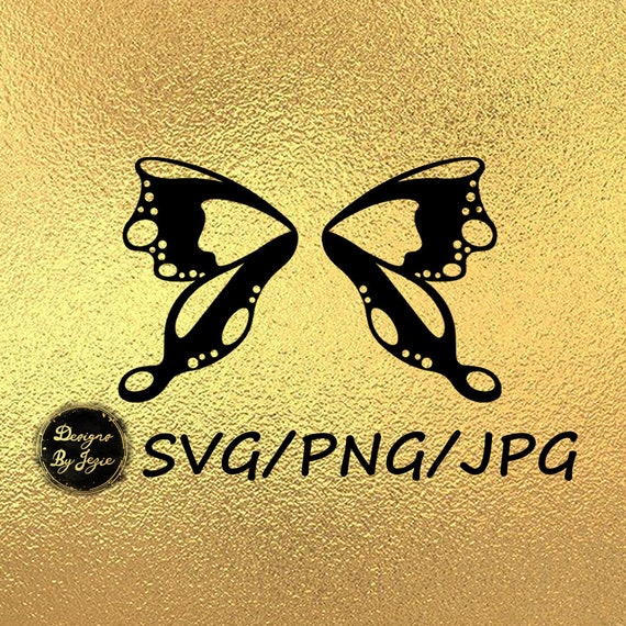 Download Cut Files Clipart Svg Png Jpg Vector Butterfly Wings Etsy