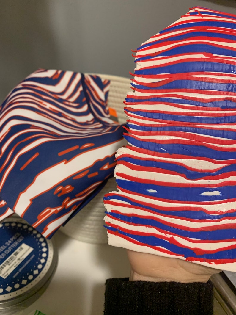 Buffalo Bills Inspired Zubaz Studs