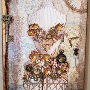 Steampunk Bodice Canvas