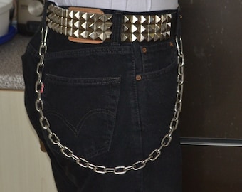 Super Chunky Portemonnaie Kette, Edelstahl, Gürtelkette, 90er Hosenkette, Industrial, Alternative, Grunge, Goth, Punk, Rock, Grungy