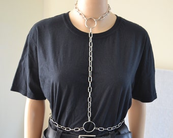 Industrial O-ring Body Chain Belt With Swivel Clasps  display picture 1