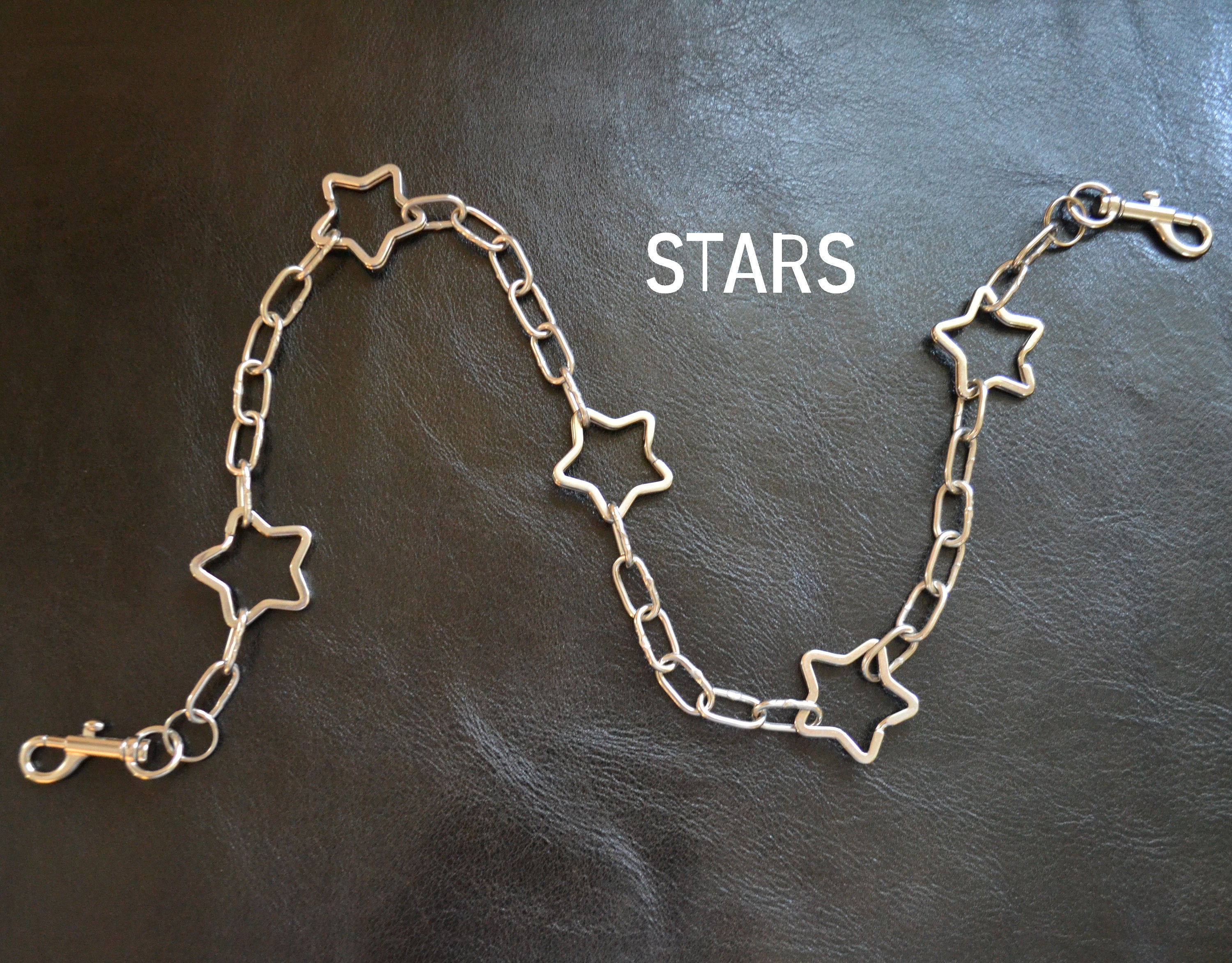 Star Rings Wallet Chain Belt Chain Jeans Clip Shapes -  in