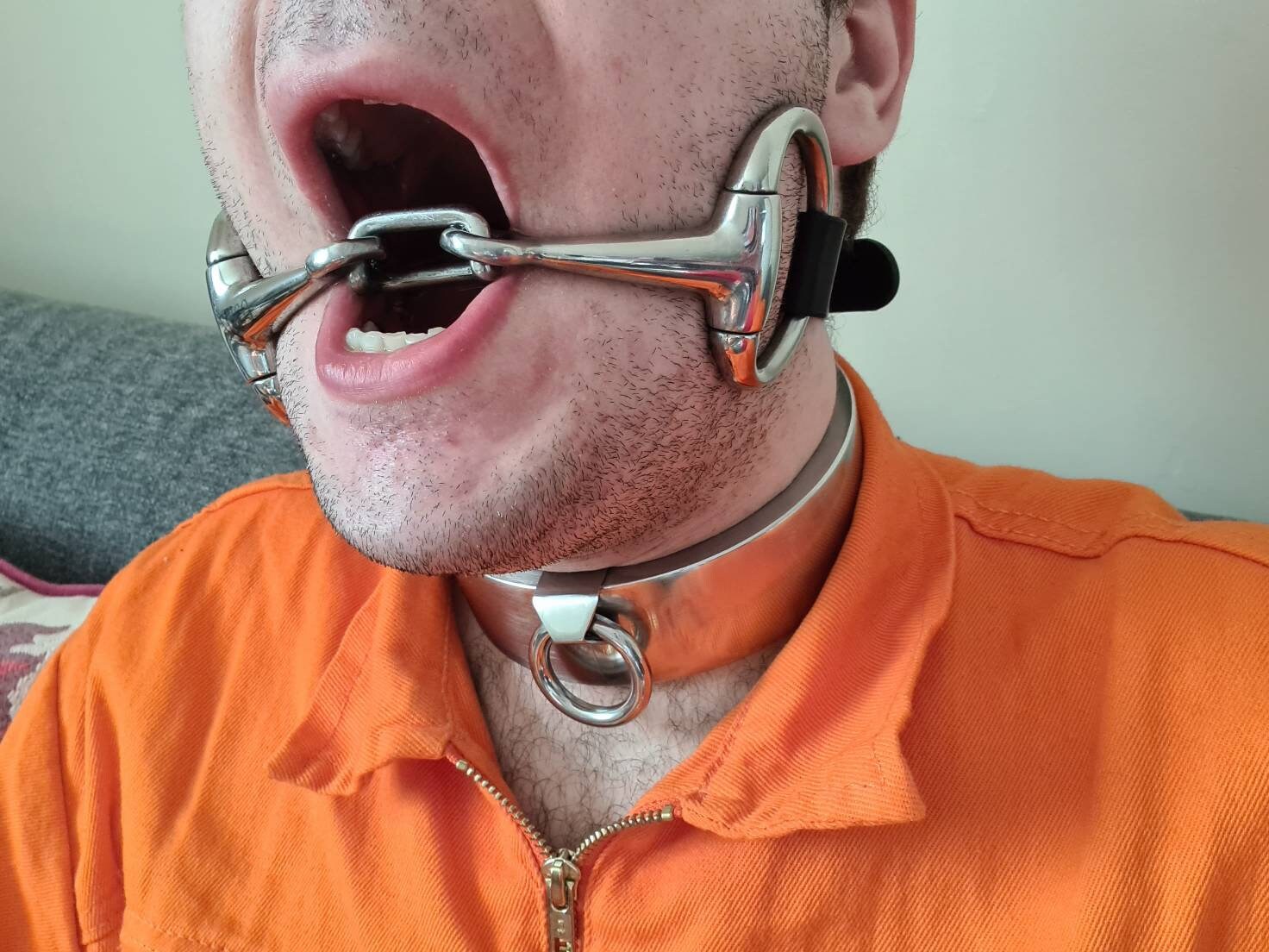 Tongue gag bondage