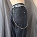 Thick Wallet chain, bulky, chunky, heavy Belt chain, 90's Trouser chain, Industrial, Alternative, Grunge, Goth, Punk, Rock, Grungy 