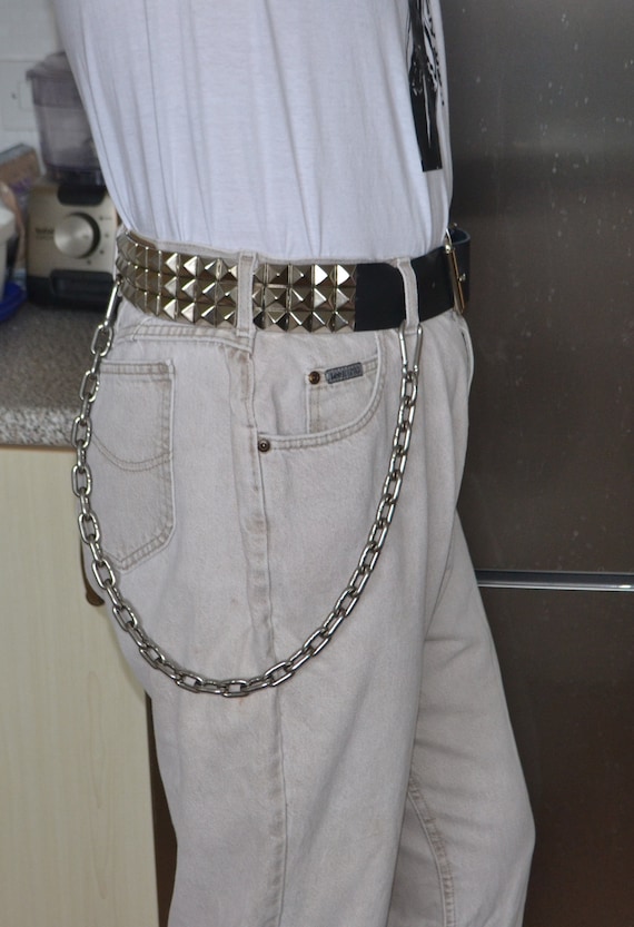 Thick Wallet chain, bulky, chunky, heavy Belt chain, 90's Trouser chain,  Industrial, Alternative, Grunge, Goth, Punk, Rock, Grungy