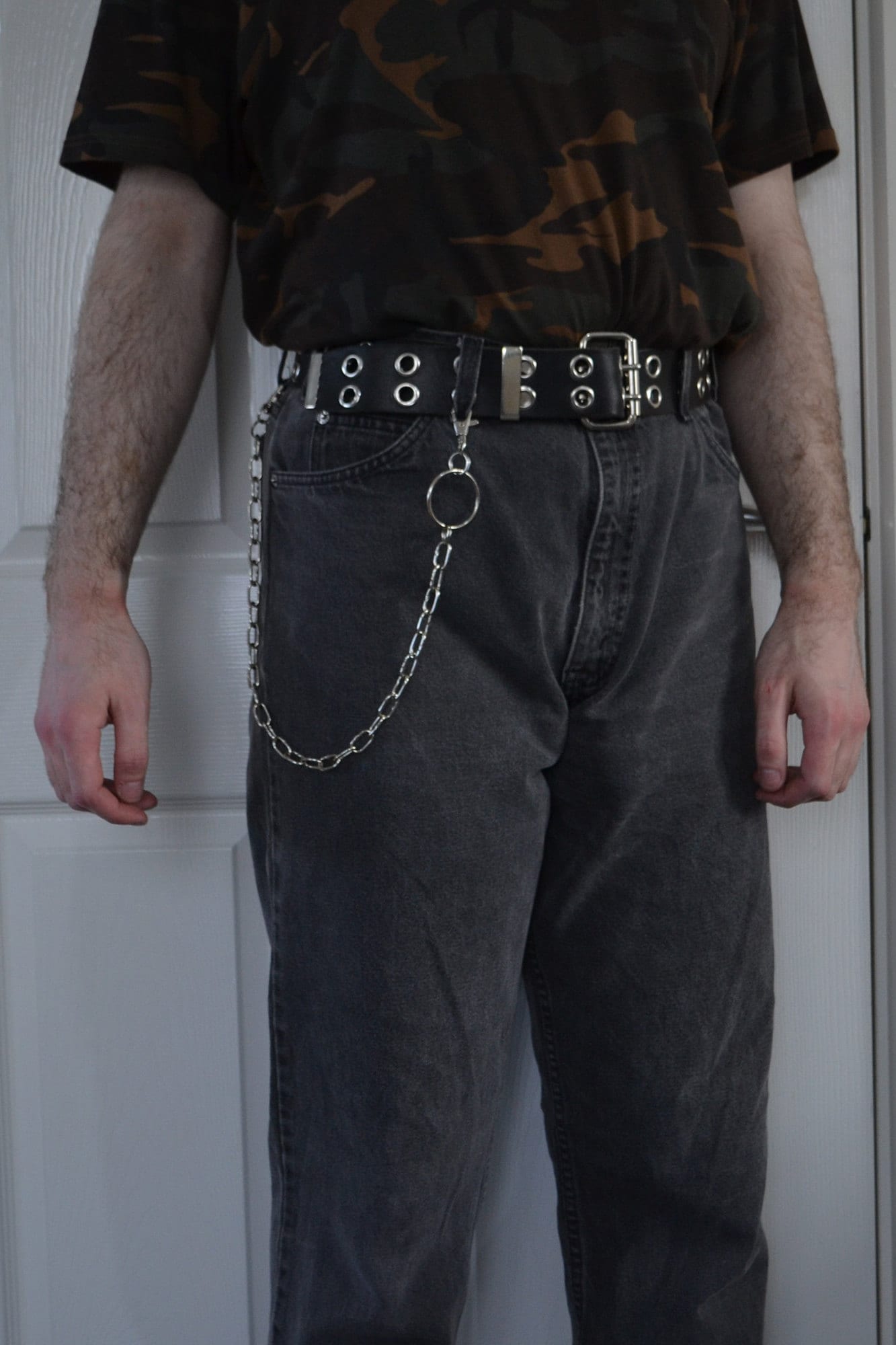 Wallet Chain With O-ring Belt Chain 90's Trouser Chain - Etsy UK