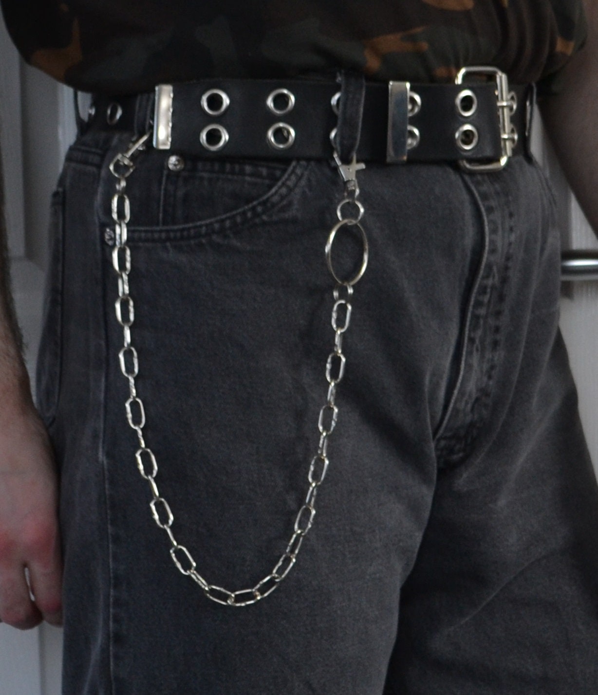 thumbnail image 2 of Miglaja Wallet Chain 60cm - Punk Style Metal Chain For Jeans & Biker Pants Accessories 2 of 11