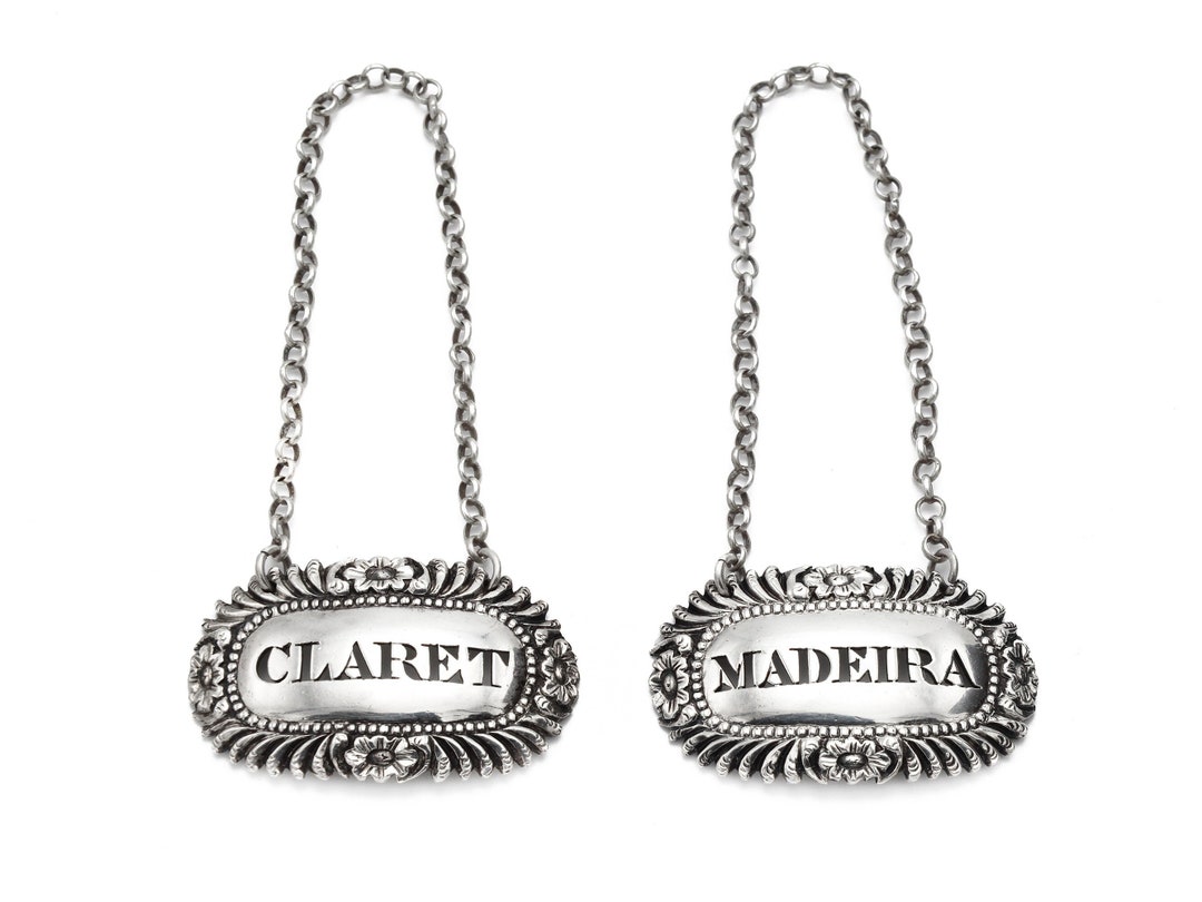 Wine / Bottle / Decanter Labels Antique III Etsy