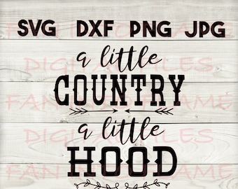klein land SVG, DXF, png, jpg, digitale download, silhouet, cricut, glowforge