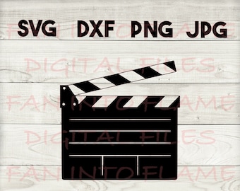 May include: Black and white clapperboard with a striped bar on top. The clapperboard is a common prop used in film and television production.