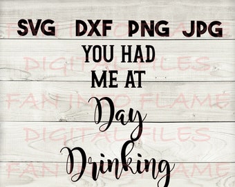 dia bebendo SVG, DXF, png, jpg, download digital, silhueta, cricut, glowforge