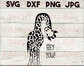 Download Giraffe Svg Etsy