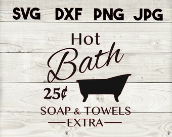 Hot Bath Svg Etsy