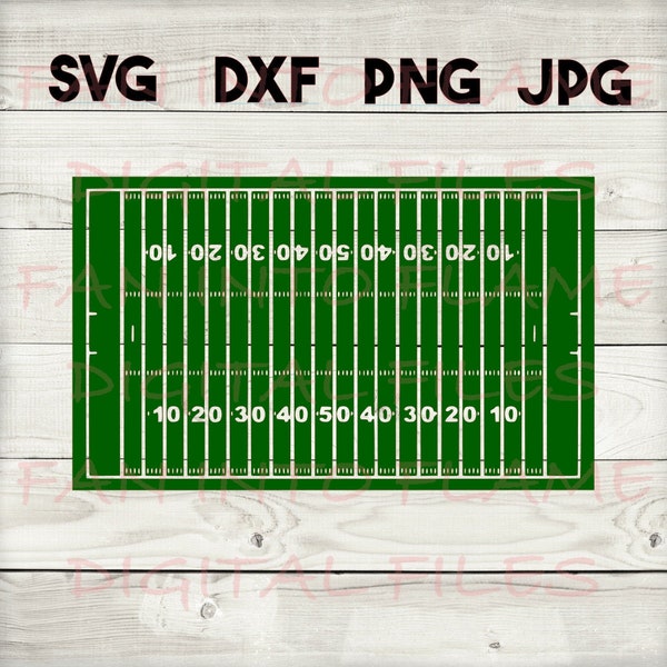 football yard line SVG, DXF, png, jpg, digital download, silhouette, cricut, glowforge