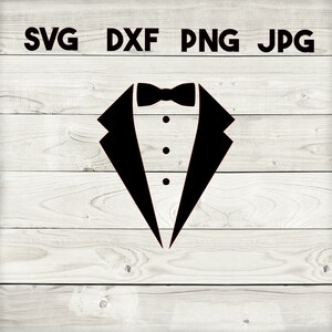tux SVG, DXF, png, jpg, digital download, silhouette, cricut