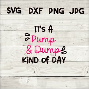 pompa e scarica SVG, DXF, png, jpg, download digitale, silhouette, cricut