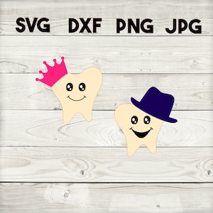 dent fée dent SVG, DXF, png, jpg, téléchargement numérique, silhouette, cricut