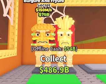 Burguro and Fryuro 150M/s Steal a Brainrot Secret Real SAB | (Read Description)