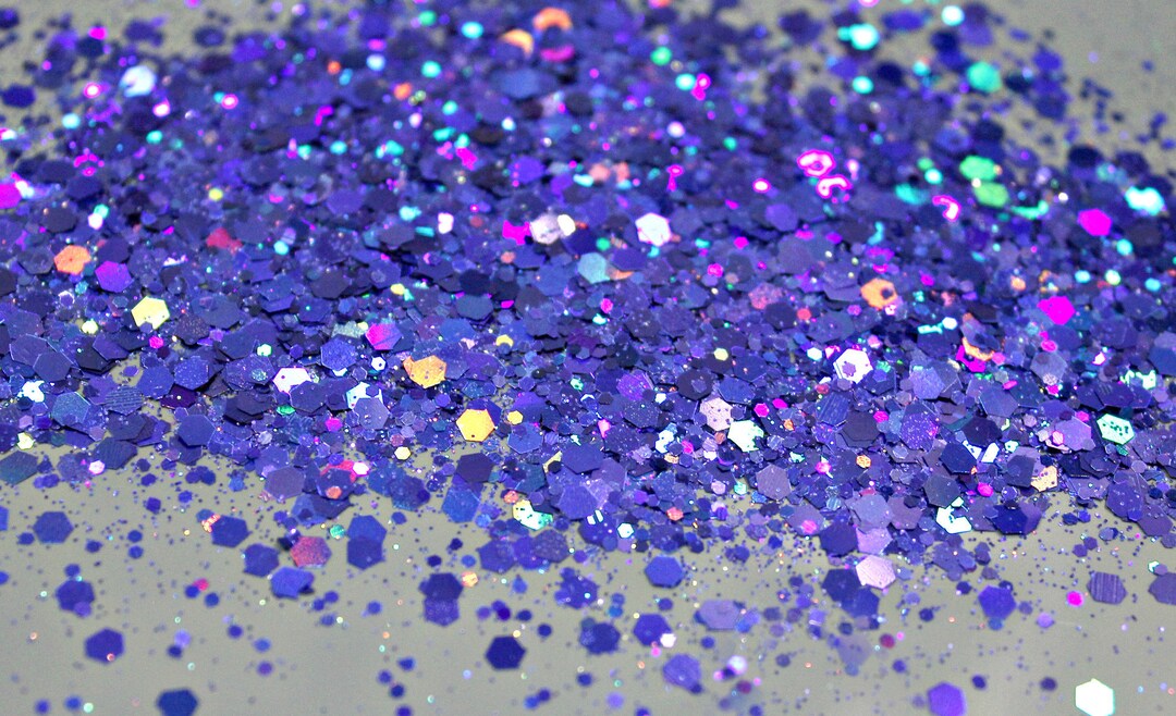 Blue Rizzler Royal Blue Holographic Nail Craft Glitter Uv Epoxy Resin Tumbler ...