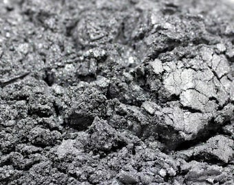 Silver grey mica powder epoxy resin cosmetics make up nail art Candle soy wax dye Bath bomb soap candle jewelry making Eyeshadow pigment