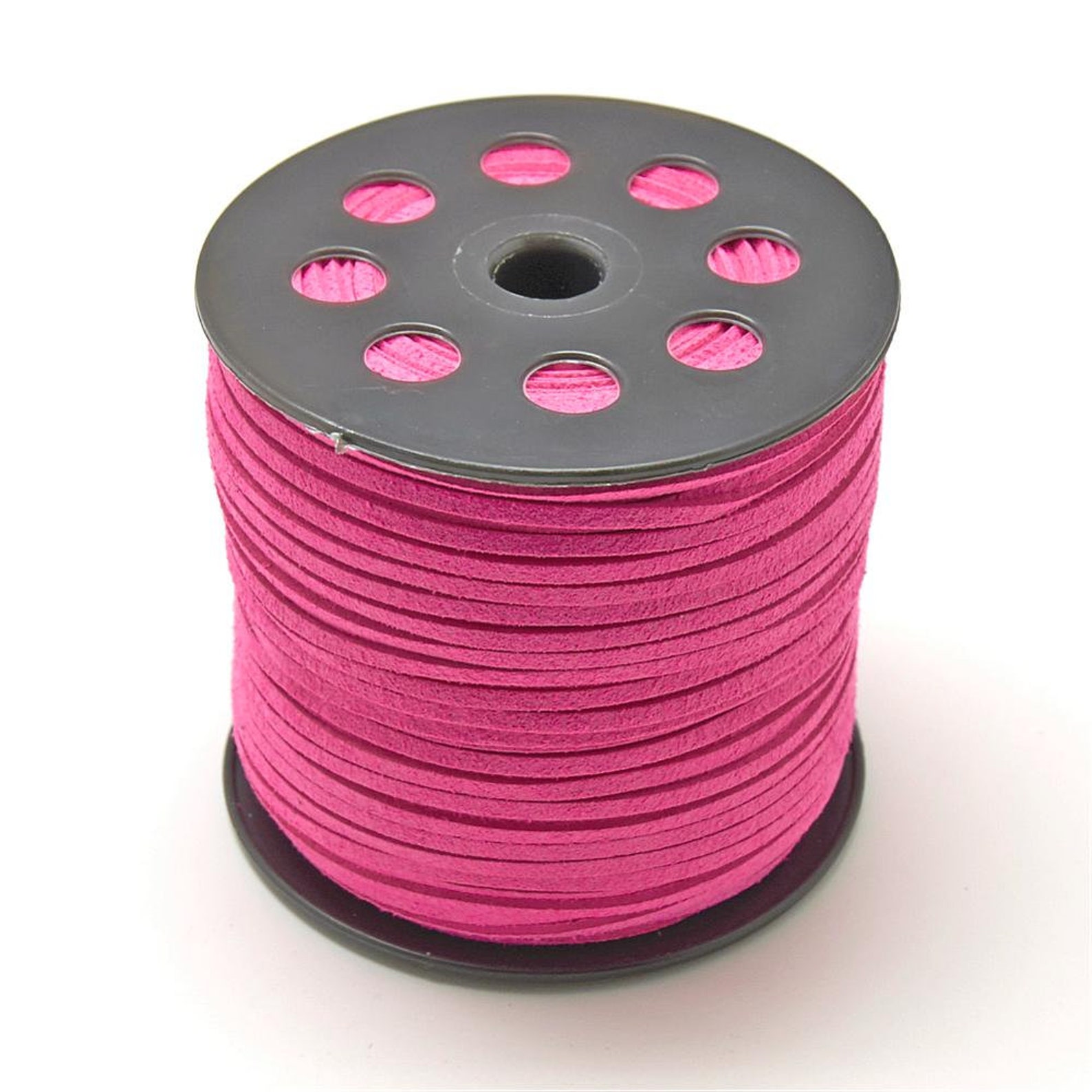 Hot Pink Suede Leather Cord 5m for Jewelry Making Lace Leather - Etsy