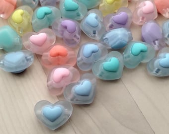 Colorful pastel color beads charm for jewelry making Acrylic beads kid bead bracelets making Jewelry finding bubblegum beads