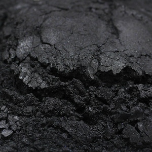 Black pearl mica powder epoxy resin cosmetics make up nail art Candle soy wax dye Bath bomb soap candle jewelry making Eyeshadow pigment