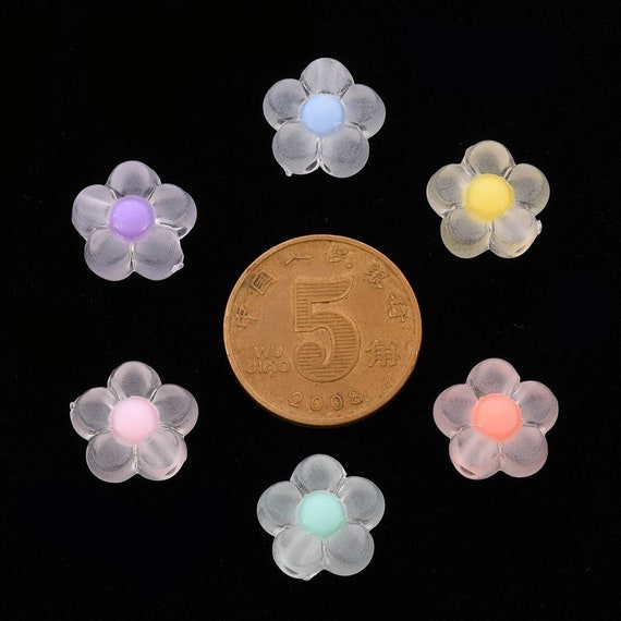 Fairy Kei Jewellery Making / 6mm Round Pastel Beads (Purple