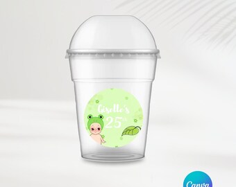 Sonny Angel Party Invitation | Editable Template | Sonny Angel E-Invite | Sonny Angel Animal Series | Sonny Frog Personalized Party | Canva