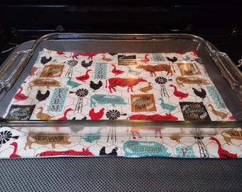 XL/L hot pads, multi use for casserole, baking, etc