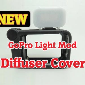 Nowy moduł oświetlenia GoPro Light Mod - bezpieczny klips - wymienna osłona dyfuzora