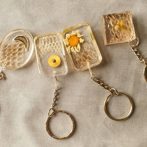 Snakeskin Keyrings